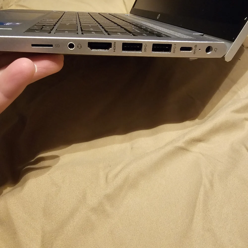 HP Probook Laptop with Laptop desk